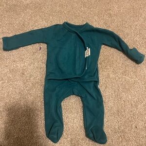 Teal Skin to skin outfit
